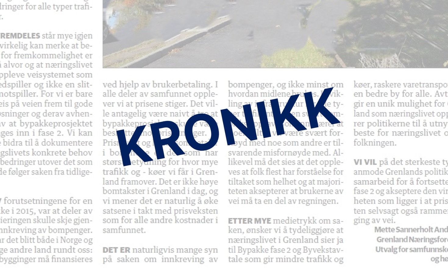 Kronikk